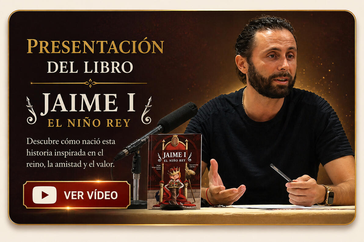 Presentación libro: JAIME I EL NIÑO REY / JAUME I EL XIQUET REI. Biblioteca Monforte del Cid